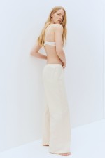 Wide-leg Jersey Pants